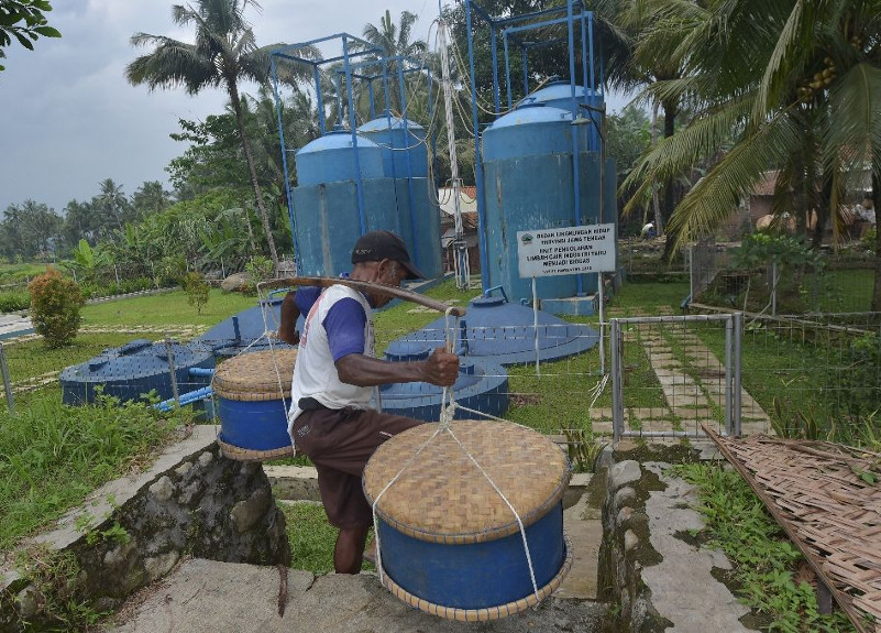 Desa Kalisari Banyumas Ubah Limbah Cair Tahu Jadi Biogas Biolita meski Kini Butuh Revitalisasi