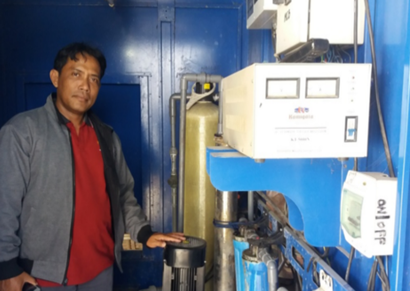 BUM Desa Tunggul Wulung Ubah Air Payau Jadi Air Minum Kemasan dan Gerakkan Ekonomi Pesisir Lamongan