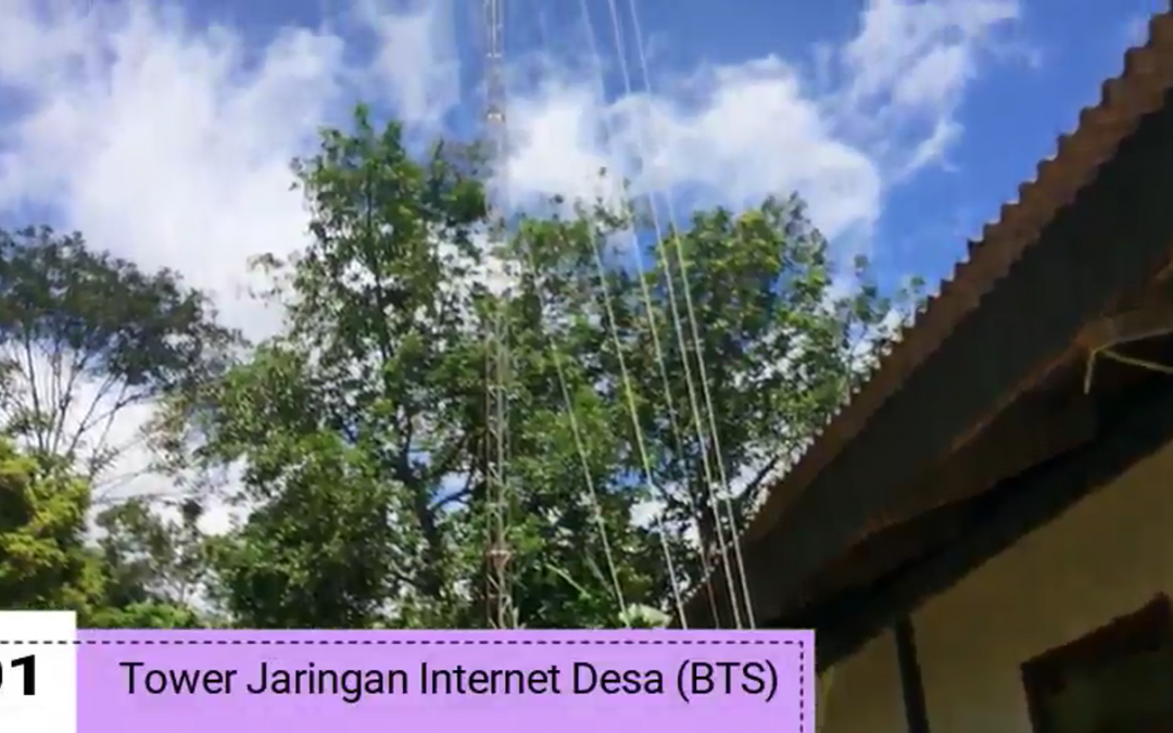 Desa Gunungmalang Sukabumi Bangun Tower BTS untuk Buka Akses Internet di Kawasan Gunung Halimun