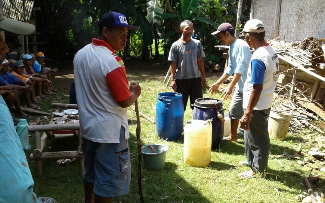 Kelompok Tani Eka Karya Desa Wlahar Wetan Banyumas Racik Kombinasi Mikro Organisme Lokal untuk Bangkitkan Pertanian Alami