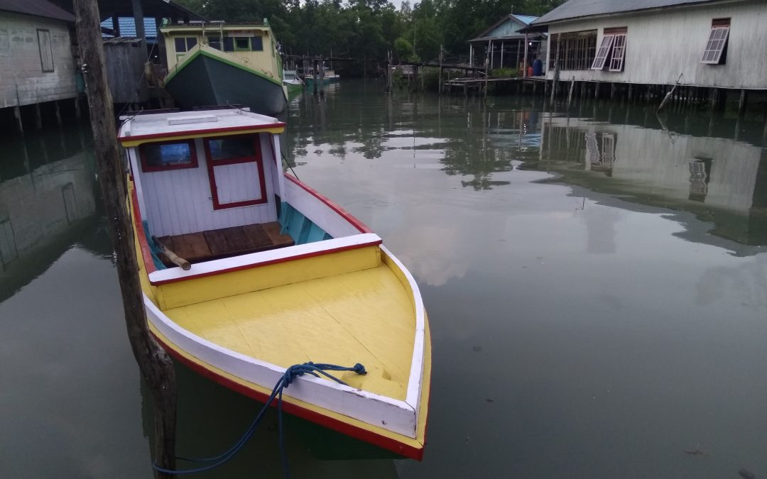 Desa Ujung di Pulau Sebuku Kotabaru Membangun Dermaga Desa untuk Mempercepat Perjalanan dan Mendongkrak Ekonomi Nelayan