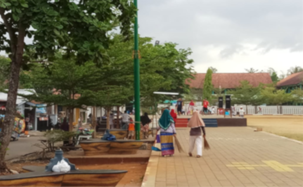Desa Wangon Mengubah Lapangan Panggang Menjadi Taman Kota Gelora Dewa — Ruang Terbuka Hijau Multifungsi untuk Olahraga, Rekreasi Murah, dan Penggerak Ekonomi Masyarakat