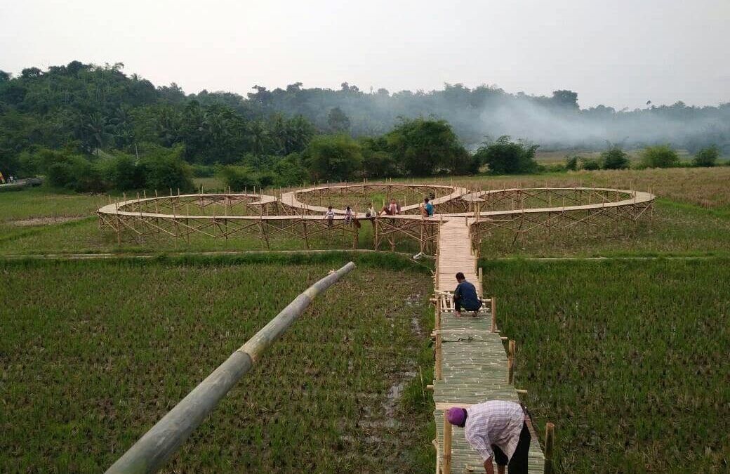 Desa Sukaratu Serang Bangun Taman Mahkota Ratu Ubah Sawah Jadi Wisata Agraris dan Budaya Banten