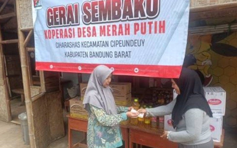 KDMP Ciharashas Wujudkan Gerai Sembako Terintegrasi dan Dorong Kemandirian Ekonomi Desa di Bandung Barat