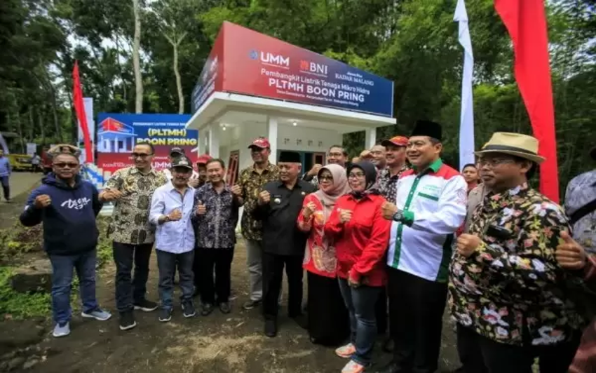 Desa Sanankerto Bangun PLTMH Boon Pring dan Wujudkan Ekowisata Mandiri Energi Berbasis Bambu