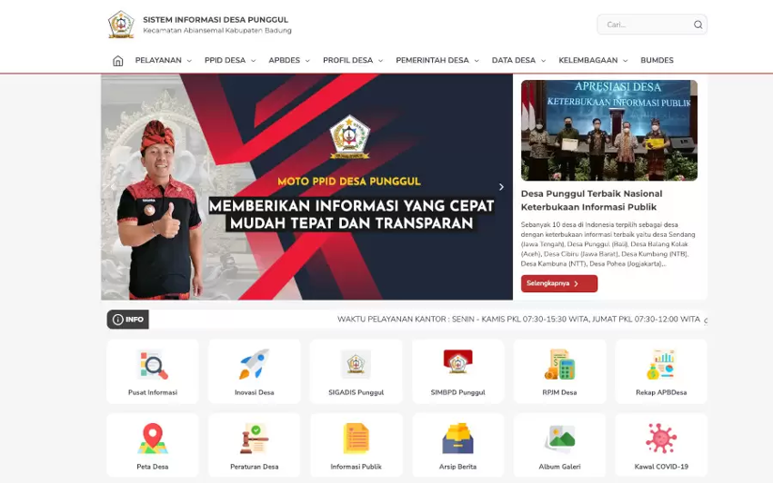 Perbekel Desa Punggul Abiansemal Badung Bali Bangun SiGadis dan SIMBPD Percepat Layanan dan Perkuat Partisipasi Warga Digital